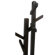 Proman Products Double Tree Coat Rack in Dark Walnut