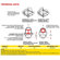 Peerless Truss Ceiling Adapter with Stress Decoupler for Peerless