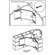 Peerless Wall Mount Corner Bracket with Wood Stud 11" - 18" Range