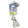 BOODA Pet Products Fresh-N-Floss Two Knot Bone Dog Toy with Spearmint Flavor