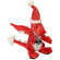 Go Dog Santa Dragon Dog Toy with Chew Guard