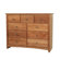 Maco Furniture Windridge Solid Alder Shaker 9 Drawer Dresser