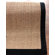 nuLOOM on Sisal Sand/Black Border Rug