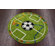 nuLOOM KinderLOOM Soccer Field Green Kids Rug