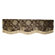 Violet Linen Legacy Damask 60" X 15" Window Valance