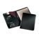 Andrew Philips Writing Pad Holder with Calculator in Black