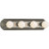Forte Lighting Four Light Bath Vanity Strip
