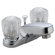 Delta Classic Centerset Bathroom Faucet with Double Knob Handles