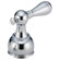 Delta Traditional Small Metal Lever Handle Bathroom Faucet