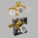 Delta Jetted Shower 6-Setting Rough-In Valve with Extra Outlet