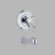 Delta Lockwood Single Handle Wall Mount Monitor 17 Series Tub Only Faucet with Volume Control