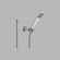Delta Single Function Wall Mount Hand Shower