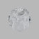 Delta Clear Handle Bathroom Faucet with Button and Screw