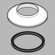 Delta Replacement Gasket and Base for Roman Tub Faucet