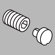 Delta Addison Roman Tub Handle Button and Set Screw