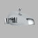 Delta Wall Mount Diverter Tub Spout Trim for Hand Shower