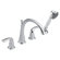 Delta Lahara Two Handle Roman Tub Trim with Hand Shower - Lever Handles