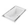Kohler Sok Overflowing Bath Tub with Effervescence and Left-Hand Drain