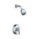 Kohler Coralais Shower Mixing Valve Trim with Lever Handle and 3-Way MasterShower Relaxing Shower Head, Arm and Flange