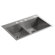 Kohler Vault Smart Divide Double Equal Sink