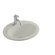 Kohler Pennington Drop-in Bathroom Sink with Single Faucet Hole and Left-Hand Soap/Lotion Dispenser Hole