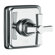 Kohler Pinstripe Valve Trim with Pure Design Cross Handle For Transfer Valve, Requires Valve