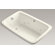 Kohler Bancroft 66" x 43.75" Drop-in Whirlpool with Heater and Custom Pump