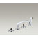 Kohler Triton 4-Hole Widespread Kitchen Sink Faucet