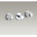 Kohler Coralais Three-Handle Bath and Shower Trim Set with Sculptured Acrylic Handles, Valve Not included