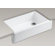 Kohler Whitehaven Self-Trimming 35.69" x 21.56" x 9.63" Under-Mount Single-Bowl Sink with Tall Apron