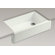 Kohler Whitehaven Self-Trimming 35.69" x 21.56" x 9.63" Under-Mount Single-Bowl Sink with Tall Apron