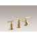 Kohler Purist Widespread Bathroom Faucet with Lever Handles