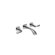 Moen Voss Two Handle Widespread Bathroom Faucet