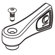 Moen Commercial Hot Lever Handle