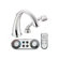 Moen Kingsley High Arc Roman Tub Faucet with Hand Shower