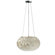 Tay Lighting Zinnia Globe Pendant with White Shade