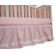 Go Mama Go Pink with Cream Dots Dust Ruffle