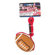 Four Paws 2.75" Rough and Rugged Football Tug Dog Toy