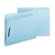 Sparco Products Pressboard Fastener Folder, Letter, 25/BX, 1" Expansion, Light Blue