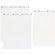 Sparco Products Standard Easel Pad, Plain, 27"x34", 50 Sheets, 2/CT, White