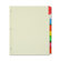 Sparco Products Ring Binder Indexes, 8-Tabs, 11"x8-1/2",