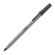 Integra Ballpoint Stick Pen, 12 per Pack, Black, Light Gray Barrel, Fine Point