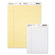 Nature Saver Recycled Legal Ruled Pads, Junior Legal, Canary/White, 50 Sheets, 12-Pack