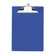Nature Saver Recycled Plastic Clipboards, 1" Capacity, Blue