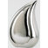 Star Legacy Funeral Network Silver Flare TearDrop Large / Adult Brass Urn