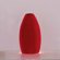 George Kovacs by Minka Wall Sconce with Oval-Shaped Case Red Glass Shade