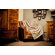 Posh Pelts Arctic Fox Faux Fur Throw Blanket with Short Pile Faux Fur Lining Snowy White