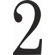 Atlas Homewares 6" The Traditionalist House Numbers
