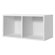 Foremost Modular Storage Large Divided Cube in White