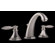 Graff Topaz Widespread Bathroom Faucet with Double Lever Handles